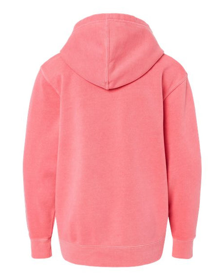 Independent Trading Co. Youth Midweight Pigment-Dyed Hooded Sweatshirt Independent Trading Co.