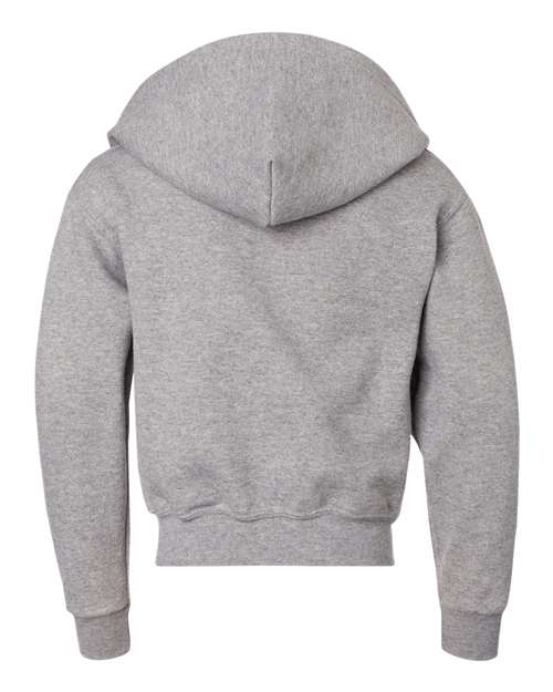 JERZEES Youth NuBlend®  Full-Zip Hooded Sweatshirt