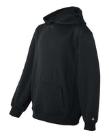 Badger Youth Performance Fleece Hooded Sweatshirt Badger
