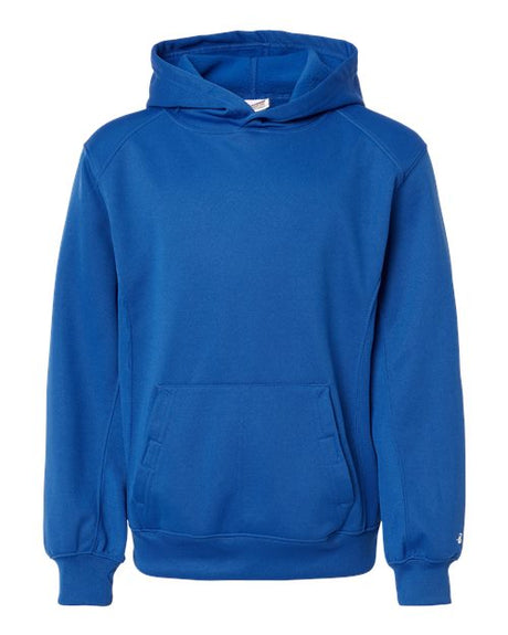 Badger Youth Performance Fleece Hooded Sweatshirt Badger