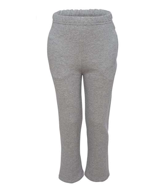 JERZEES Nublend® Youth Open Bottom Sweatpants JERZEES
