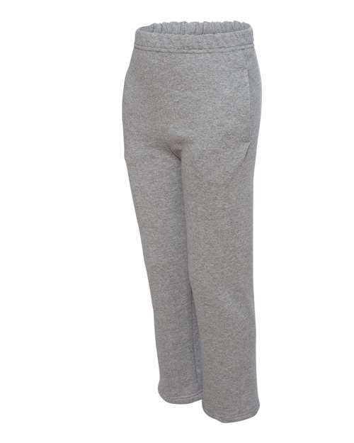 JERZEES Nublend® Youth Open Bottom Sweatpants JERZEES