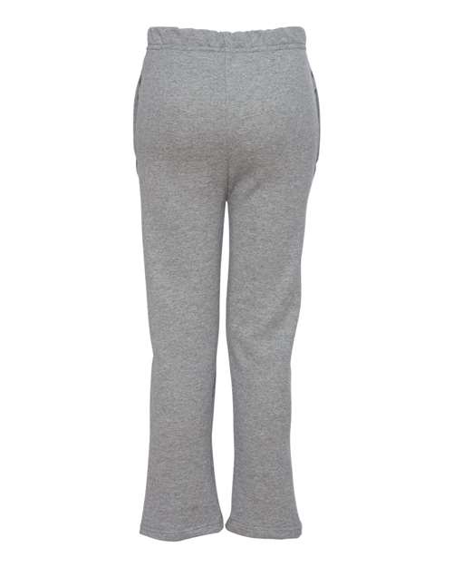 JERZEES Nublend® Youth Open Bottom Sweatpants JERZEES