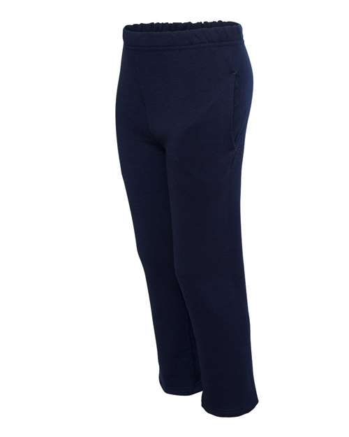 JERZEES Nublend® Youth Open Bottom Sweatpants JERZEES