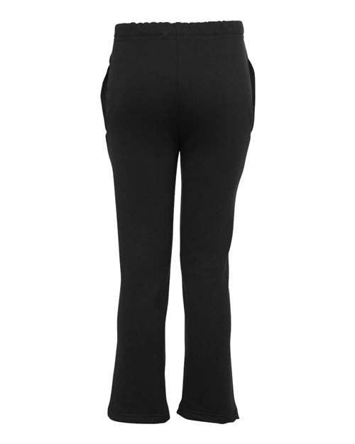 JERZEES Nublend® Youth Open Bottom Sweatpants JERZEES