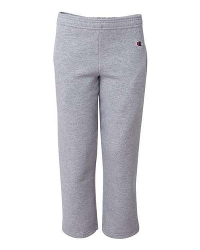 Champion Youth Powerblend Open Bottom Sweatpants with Pockets