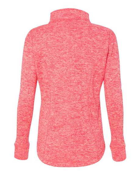 J. America Women's Cosmic Fleece Quarter-Zip Pullover J. America