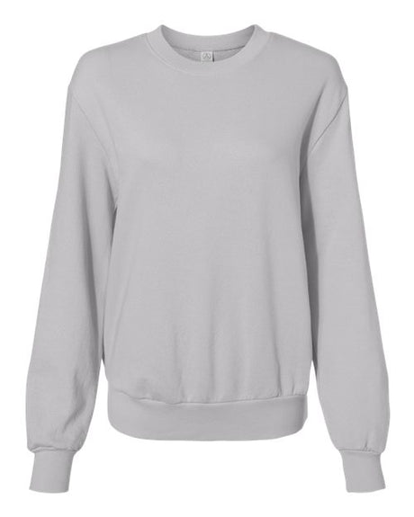 Alternative Women's Eco-Washed Terry Throwback Pullover Alternative