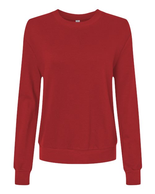 Alternative Women's Eco-Washed Terry Throwback Pullover Alternative
