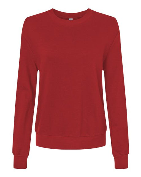 Alternative Women's Eco-Washed Terry Throwback Pullover Alternative