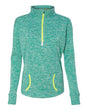 J. America Women's Cosmic Fleece Quarter-Zip Pullover J. America
