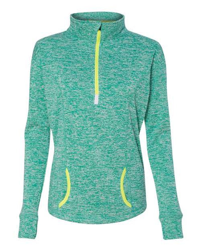 J. America Women's Cosmic Fleece Quarter-Zip Pullover
