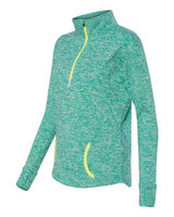 J. America Women's Cosmic Fleece Quarter-Zip Pullover J. America