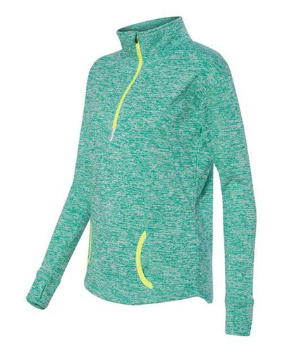 J. America Women's Cosmic Fleece Quarter-Zip Pullover