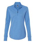 Adidas Women's 3-Stripes Quarter-Zip Sweater Adidas