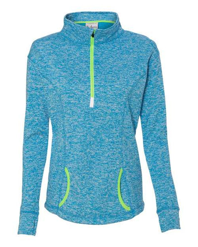 J. America Women's Cosmic Fleece Quarter-Zip Pullover