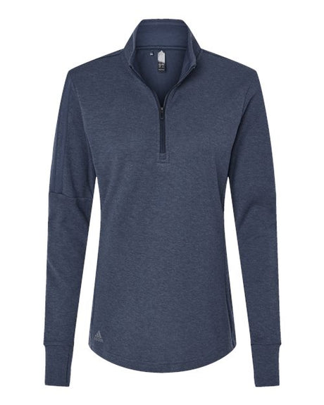 Adidas Women's 3-Stripes Quarter-Zip Sweater Adidas