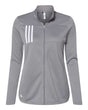 Adidas Women's 3-Stripes Double Knit Full-Zip Adidas