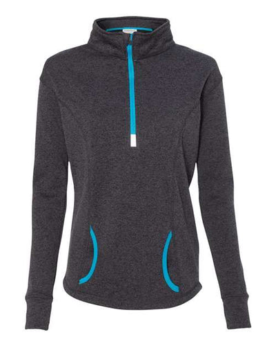 J. America Women's Cosmic Fleece Quarter-Zip Pullover