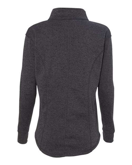 J. America Women's Cosmic Fleece Quarter-Zip Pullover J. America