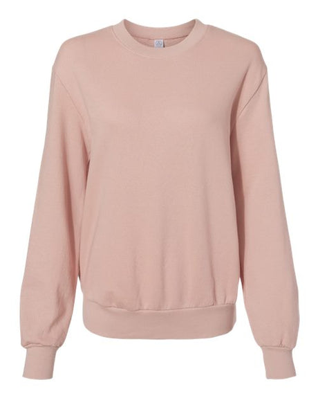 Alternative Women's Eco-Washed Terry Throwback Pullover Alternative