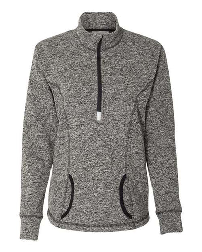 J. America Women's Cosmic Fleece Quarter-Zip Pullover