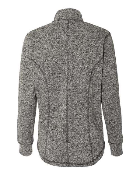 J. America Women's Cosmic Fleece Quarter-Zip Pullover J. America