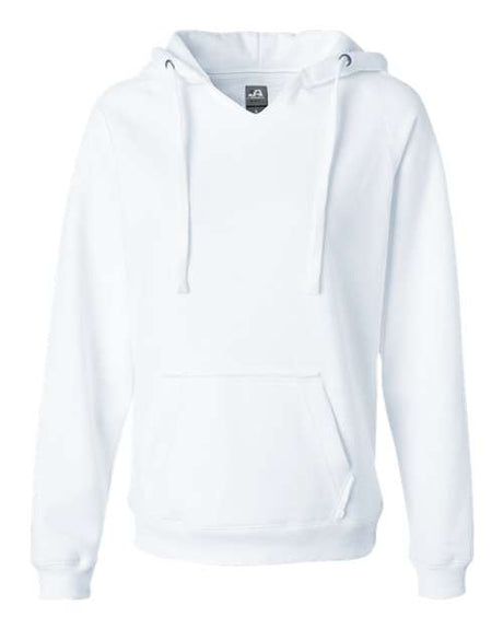 J. America Women's Sueded V-Neck Hooded Sweatshirt J. America