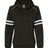 J. America Women's Varsity Fleece Piped Hooded Sweatshirt J. America