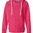 J. America Women's Sueded V-Neck Hooded Sweatshirt J. America