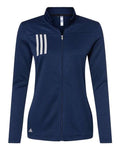 Adidas Women's 3-Stripes Double Knit Full-Zip Adidas