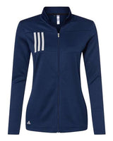 Adidas Women's 3-Stripes Double Knit Full-Zip Adidas