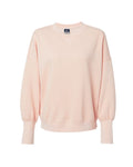 MV Sport Women's Sueded Fleece Crewneck Sweatshirt MV Sport