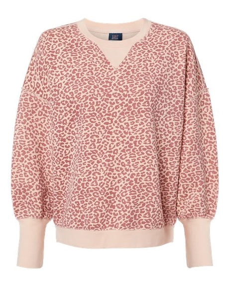 MV Sport Women's Sueded Fleece Crewneck Sweatshirt MV Sport