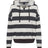 MV Sport Women's Striped Fleece Boxy Hooded Sweatshirt MV Sport