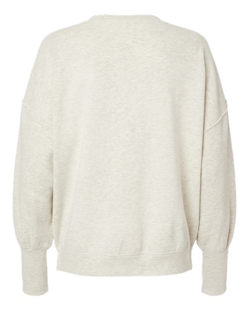 MV Sport Women's Sueded Fleece Crewneck Sweatshirt MV Sport