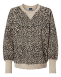 MV Sport Women's Sueded Fleece Crewneck Sweatshirt MV Sport
