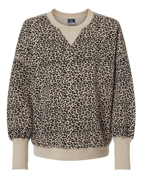 MV Sport Women's Sueded Fleece Crewneck Sweatshirt MV Sport