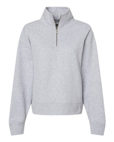 MV Sport Women's Sueded Fleece Quarter-Zip Sweatshirt