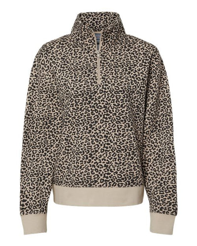 MV Sport Women's Sueded Fleece Quarter-Zip Sweatshirt
