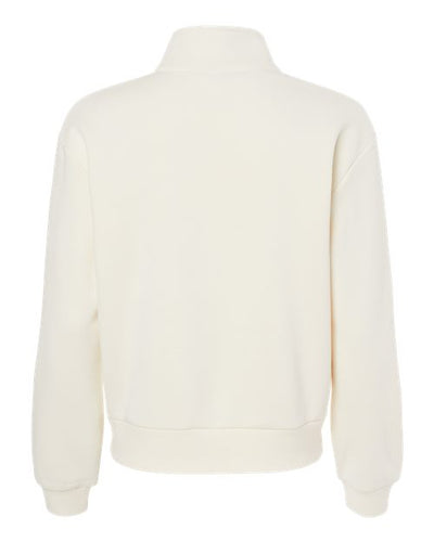 Alternative Women's Eco-Cozy Fleece Mock Neck Quarter-Zip Sweatshirt