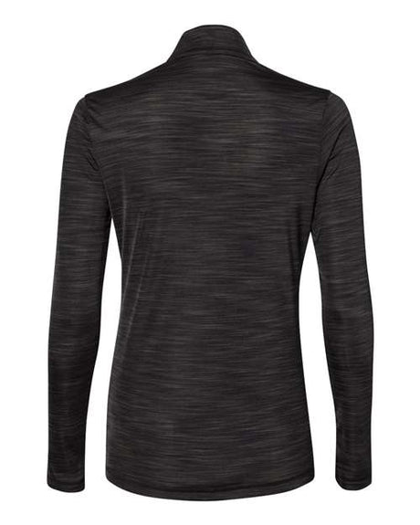 Adidas Women's Lightweight M?lange Quarter-Zip Pullover Adidas