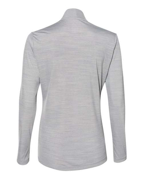 Adidas Women's Lightweight M?lange Quarter-Zip Pullover Adidas