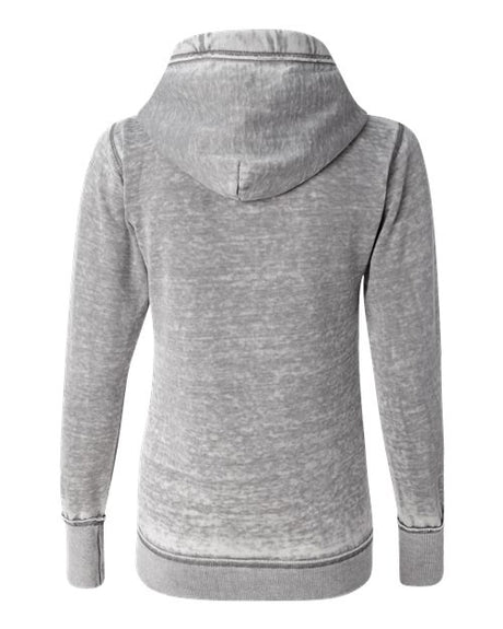J. America Women's Zen Fleece Full-Zip Hooded Sweatshirt J. America