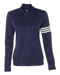 Adidas Women's 3-Stripes French Terry Full-Zip Jacket Adidas