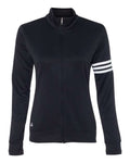 Adidas Women's 3-Stripes French Terry Full-Zip Jacket Adidas