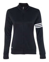 Adidas Women's 3-Stripes French Terry Full-Zip Jacket Adidas