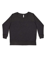 LAT Women's Curvy Slouchy Pullover LAT