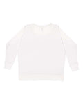 LAT Women's Curvy Slouchy Pullover LAT