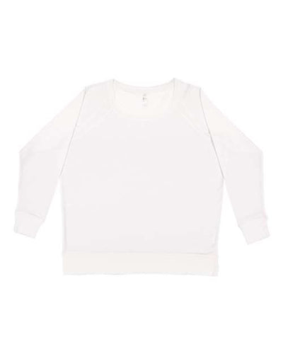 LAT Women's Curvy Slouchy Pullover